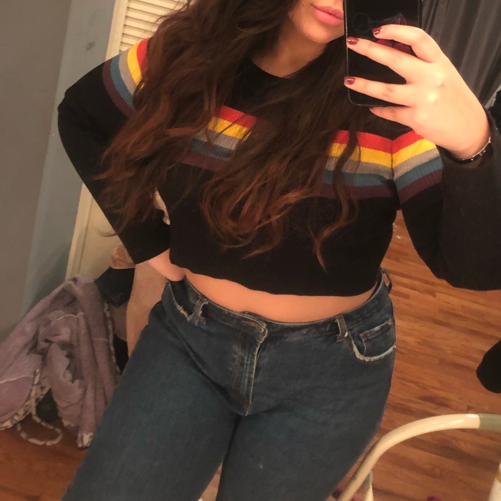 Selling cute rainbow sweater